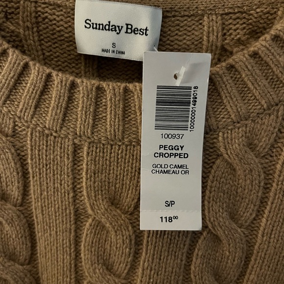 Sunday Best Cable Knit Sweater - Brown - Picture 2 of 7